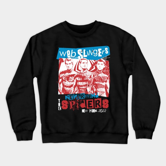 Web Slingers Crewneck Sweatshirt by MitchLudwig